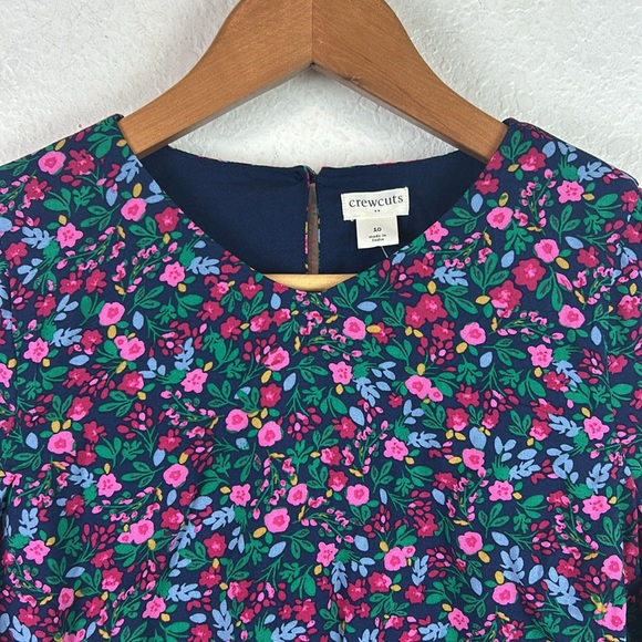 New nwt J. Crew Crewcuts floral long sleeve dress - Picture 5 of 9